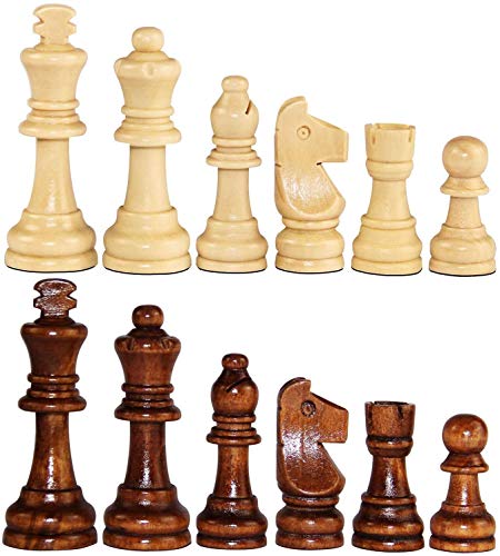 Version 1.0.0 Wooden Chess Pieces Imported 5.7cm King Size