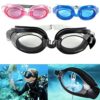 Version 1.0.0 Swimming Goggles Multi Color With Case Anti-Fog